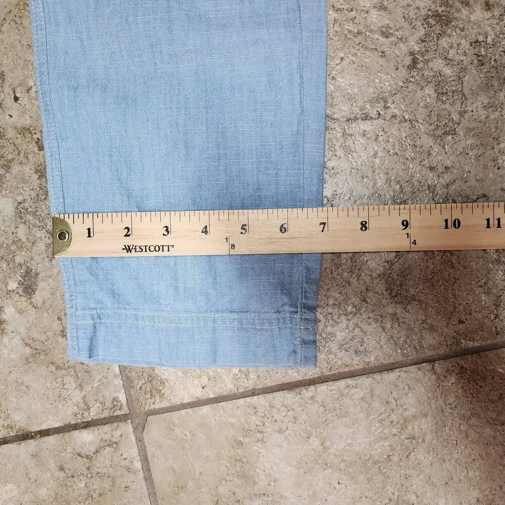 Women's J. CREW XS Reimagined Pull on Cotton Lounge Beach Pants